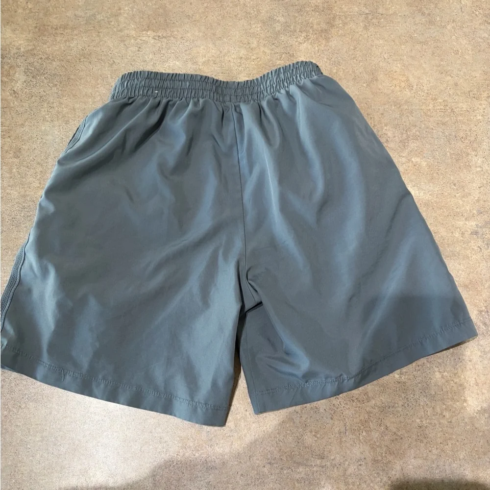 Boys Gray Nike shorts